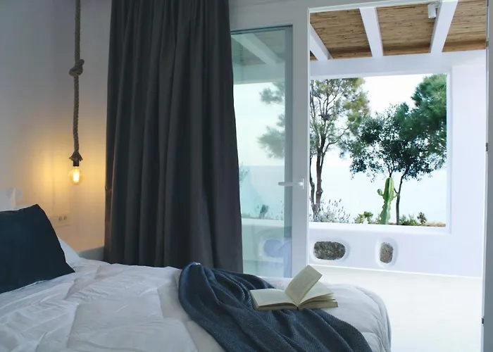 別荘 The Elaia House Mykonos オルノス