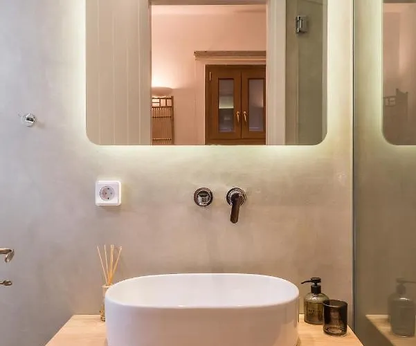 別荘 The Elaia House Mykonos オルノス