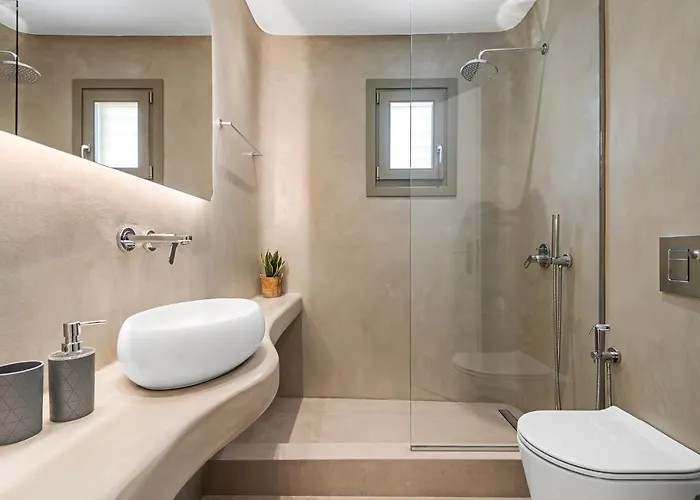 別荘 The Elaia House Mykonos オルノス